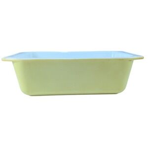 Vintage Pyrex 913 Yellow Milk Glass Loaf Pan 8.5 x 4.5‎ Rectangular Baking Dish
